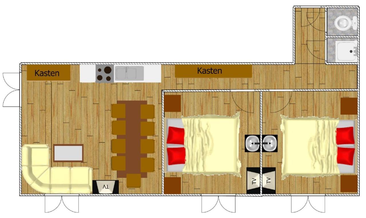 Kesselgrubs Wohlfuehlappartements Eben Im Pongau Quarto foto